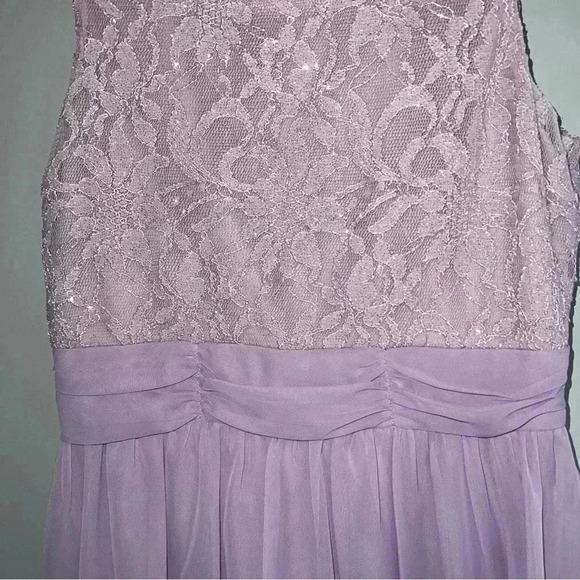 Speechless Purple Shimmer High-Low Tulle Dress, size 14 - Picture 3 of 6